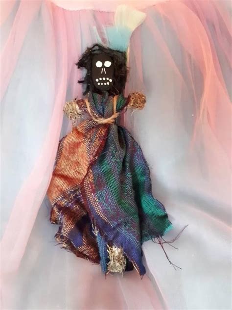 Eerie spirit voodoo doll